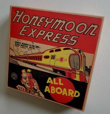 Marx Honeymoon Express Empty Box for Tin Wind Up Toy