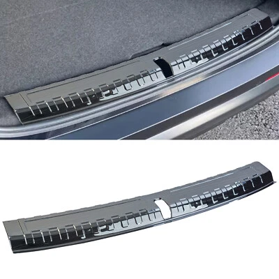 Premium Ladekantenschutz Edelstahl Schwarz INNEN für BMW X1 U11 ab 2022- - Bild 1 von 3