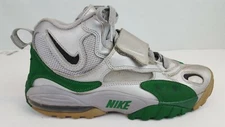 Nike Air Max Speed Turf Size 9.5 Metallic Silver / Black / Pine Green 525225-001