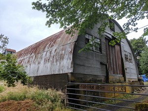 Vintage Quonset Hut 100x40 Sliding Doors And Fans At Both Ends Ebay