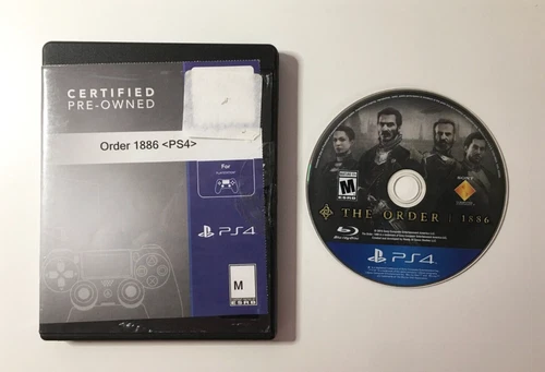 The Order: 1886 PS4 (Sony PlayStation 4, 2015) Loose Disc - Tested - US Seller