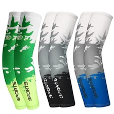 Cooling Arm Sleeves Cycling Running Sports UV Protection Outdoor for Men Women