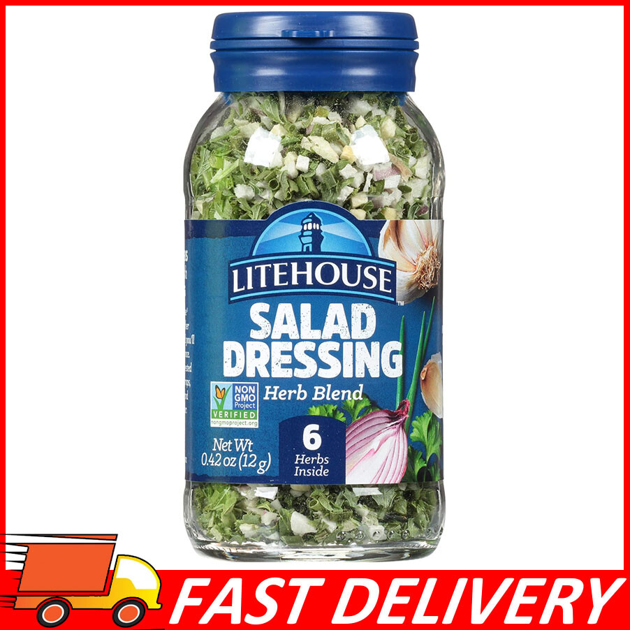 Litehouse Freeze Dried Salad Dressing Herb Blend, NonGMO & GlutenFree