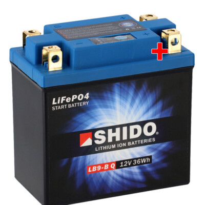 Batterie für Cagiva Roadster 125 521 1AA-TLZ1 2000 Shido Lithium LB9-B / YB9-B