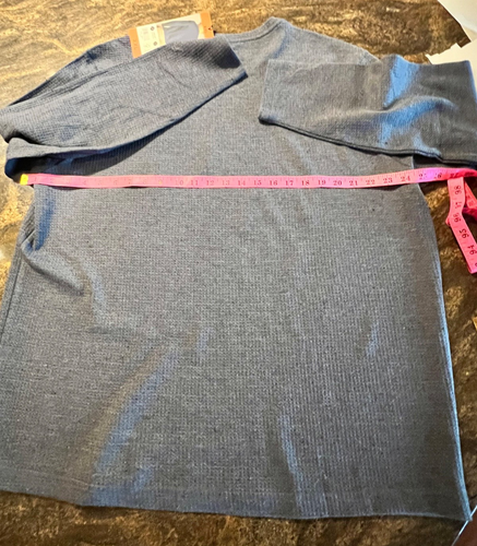 ENGLISH LAUNDRY Men's Blue Crewneck Waffle Long Sleeve Shirt SZ XXL New with Tag - Picture 17 of 20