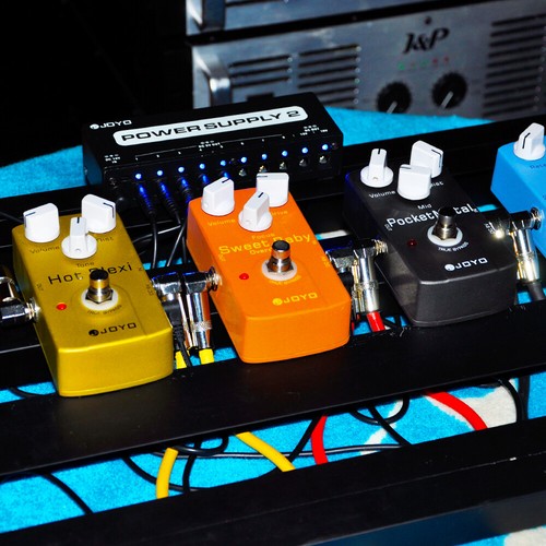 JOYO Alimentatore Pedale Chitarra DC 18V Pedale Alimentatore 10 Porte 9V 12V 18V - Foto 5 di 7