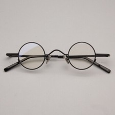Small Round Eyeglass Frames Men Women Full 35...