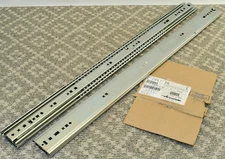 (1 Set) - Accuride 36" Drawer Slides 7957 Heavy Duty w/ Lever Disconnect L + R