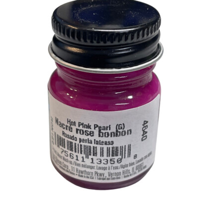 Testors 4640 Hot Pink Pearl Gloss Model Master Acrylic Paint - 1/2 oz. Bottle