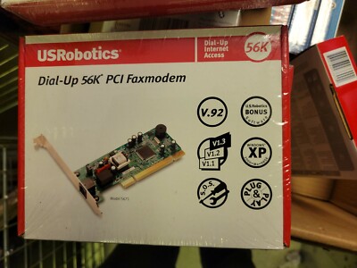  USRobotics DFÜ-Faxmodem 56K PCI, USRobotics - brandneu versiegelt. 