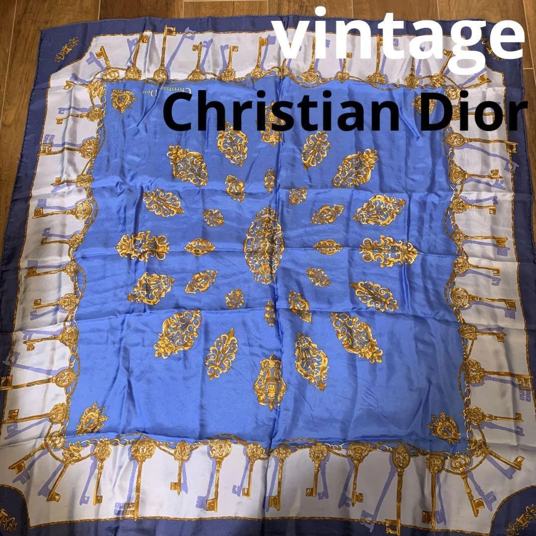 Christian Dior grande écharpe 85cm 33