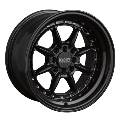 XXR WHEELS 002.5 Rim 16X8 4x100/4x114.3 Offset 20 Black (Quantity of 4)