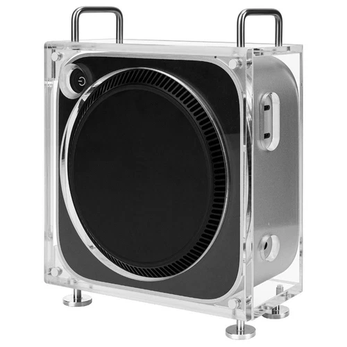 Transparent Host Case for Mac Mini M4/M4 Pro 2024 Desktop Computer