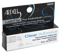 Ardell Lashtite Adhesive Clear 0.125 Ounce Bottle (black Package) Ardell Lashtite Adhesive Clear 0.125 Ounce Bottle (black Package)