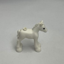 Lego 11241 Pony Puledro Cavallo Bianco Pezzo di Ricambio