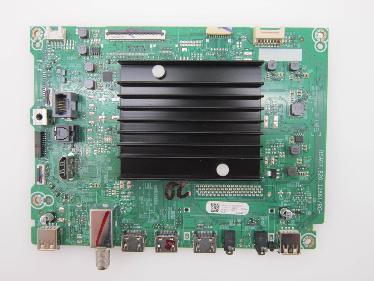 ハイセンセ　55E6Kの基盤セット Hisense 55U6K Main Board 335835 (RSAG7.820.12881/ROH) 335835