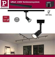 Paulmann Urail Einzel Spot Salt GU10 Dimmbar 230V Schwarz Matt Ohne Leuchtmittel