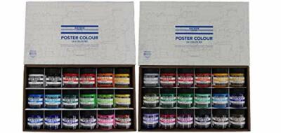 Nicker Poster Color 36 colors 40ml PC40ML36N Watercolor paint | eBay