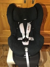Sommerbezug Schonbezug Frottee für Cybex Sirona und Sirona plus NEU schwarz