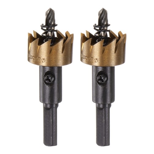 Basics Lot de 29 forets en titane M35 en acier haute vitesse HSS