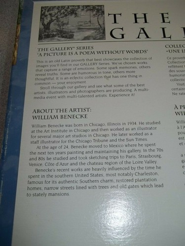 NIB MB Gallery Wm Benecke "Tranquil Harbor" 1000 Piece 20 1/8"x 26 3/16" SEALED - Picture 5 of 9