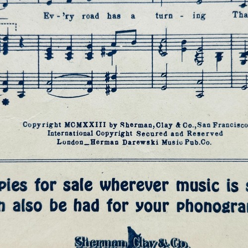 Sleep By Earl Lebieg Piano Sheet Music 1923 - Picture 3 of 5