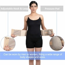 Abdominal Binder for Men and Women/Postpartum Post-operative Post-surgery Wrap/
