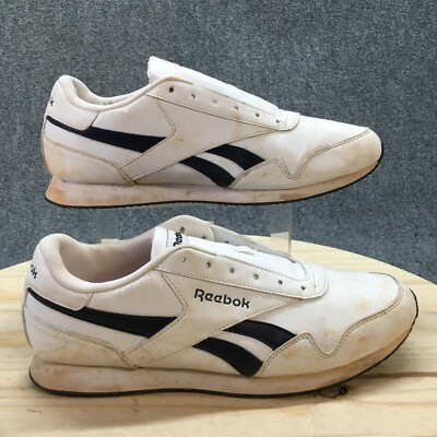 Reebok Shoes Mens 12 Royal CL Jogger Sneakers White Leather