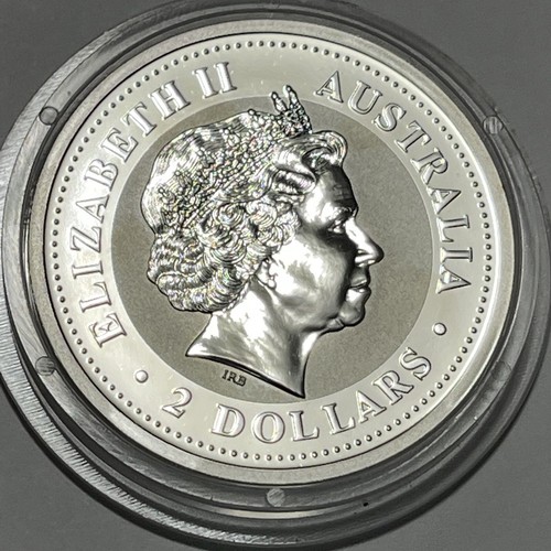 2000 Year of The Dragon Rare Coin 2 Troy Oz .999 Fine Silver Rare Round Medal - Bild 2 von 12