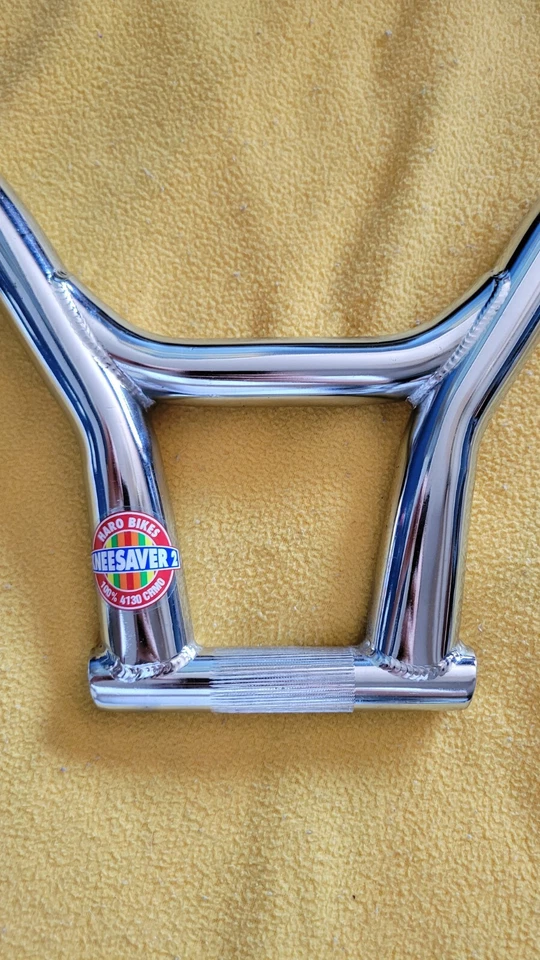 Haro Dave Mirra 救生员 救生员 2 未切割 车把 平地 bmx 铬 罕见 — 第 4/4 张图片