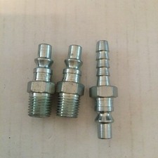 Milton 777 And 777-4 1/4" NPT Male "A" Style Plug Lot Of 3