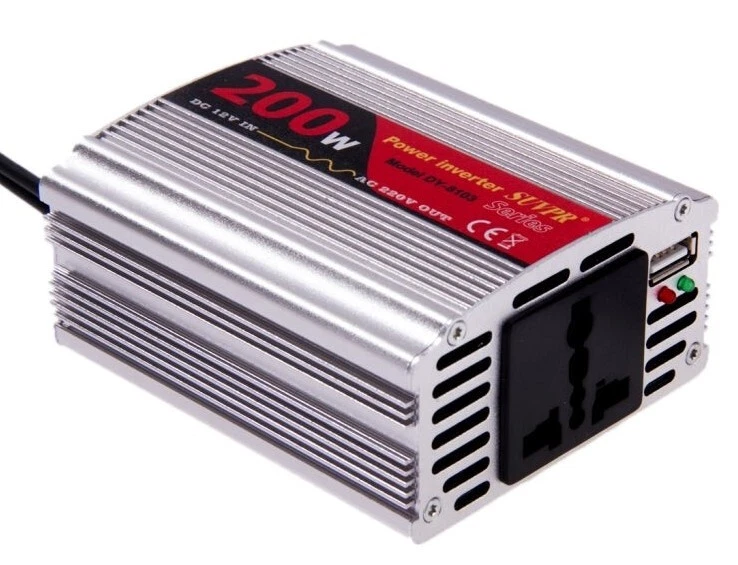 SUVPR 200W Power Inverter AC 220V + USB 5V Multifunctional Inverter - Image 2 of 4