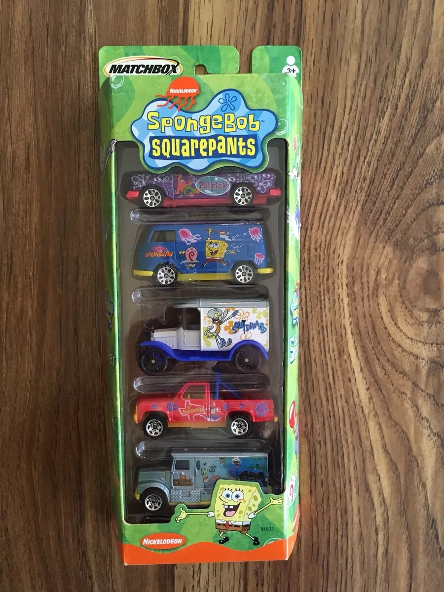 Matchbox spongebob hotsell 5 pack