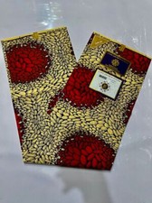 Polyester Ankara Fabric XI 6 Six Yards PRINT WAX