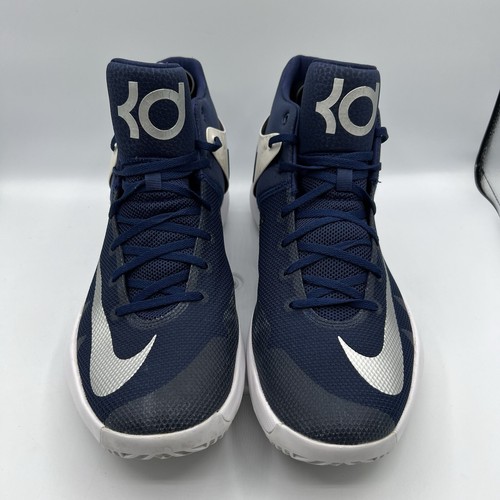 NIKE KD Trey5 IIII 35 Shoes Basketball 844590-410 Size 14.5 Navy Blue Durant - Picture 2 of 13