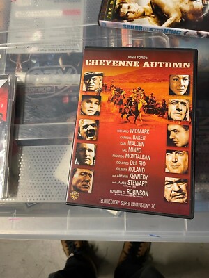 Cheyenne Autumn (DVD) Richard Widmark Carroll Baker Karl Malden vgc region 1