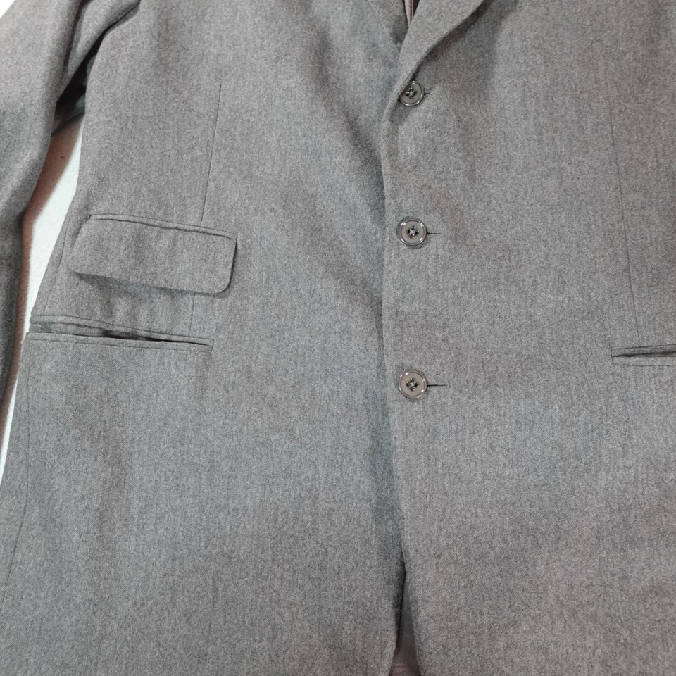 Chaqueta Ralph Lauren Etiqueta Púrpura Para Hombres 44 Lana Un Pecho Abrigo Deportivo Negocios Foto 2 de 4