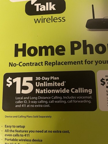Straight Talk Wireless Portable Home Phone Service H226C New - Zdjęcie 4 z 17