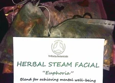 Euphoria Herbal Steam Facial Natural Organic Aromatherapy for Mental Wellness