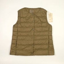 Muji Down Puffer Jacket Vest Gilet Bnwt Womens Large/xl