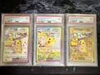 PSA 9 Surging Sparks Set Pikachu ex SIR 238/Pikachu ex UR 219/Pikachu ex HR 247