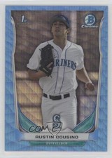 2014 Bowman Draft Chrome Blue Wave Refractor Austin Cousino #CDP82 n3t