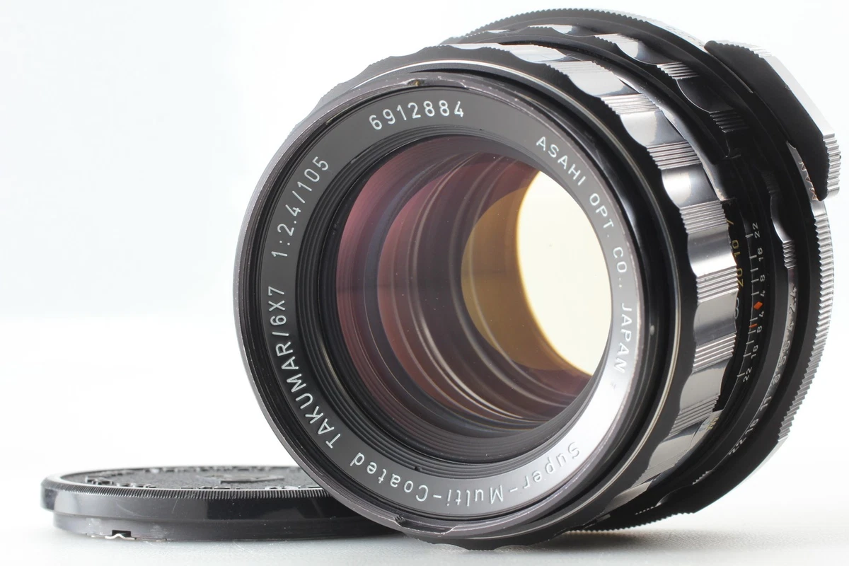 PENTAX 6x7 smc TAKUMAR 105mm F2.4 グリップ付き Amazon.co.jp: PENTAX SMC TAKUMAR 6×7 105mm F2.4 : 家電＆カメラ