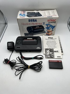 Sega Master System II 2 - Konsole - Sonic The Hedgehog - OVP - Retro