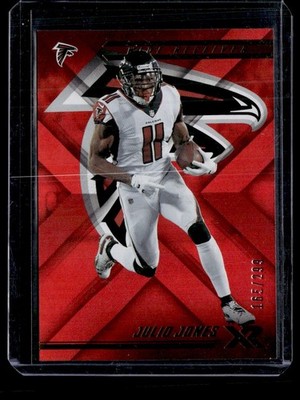 2018 Panini XR Red Julio Jones 165/299 #75