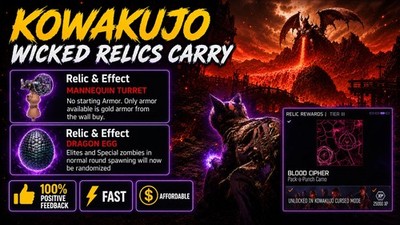 KOWAKUJŌ   DRACHENEI & SCHAUFENSTERPUPPE RELIKTE KONVOLUT + TIER 3 VERFLUCHTE VERVOLLSTÄNDIGUNG  