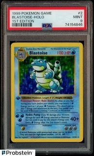 Gioco Pokemon 1999 1° Edizione #2 Blastoise Holo PSA 9 MINT