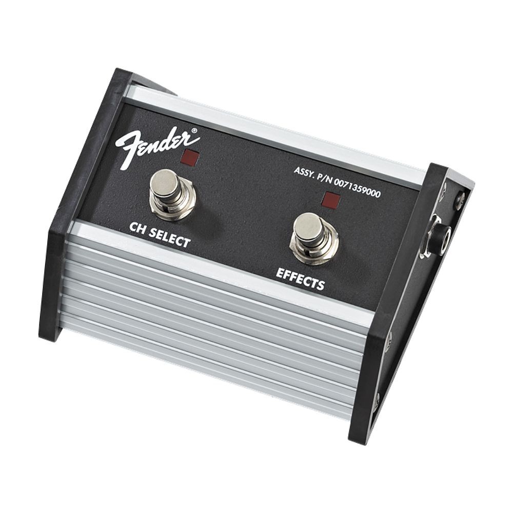 Fender Channel/Effects 2 Button Amp/Amplifier Footswitch with Cable