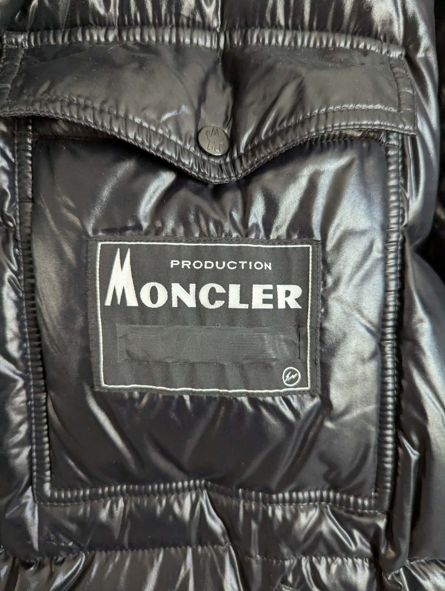 Moncler Fragment Hiroshi Fujiwara Down Puffer Jacket Mens Size L