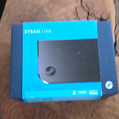 Valve Steam Link 1003 Game Streaming Box w Power Supply Intl Plug Adapters Cable